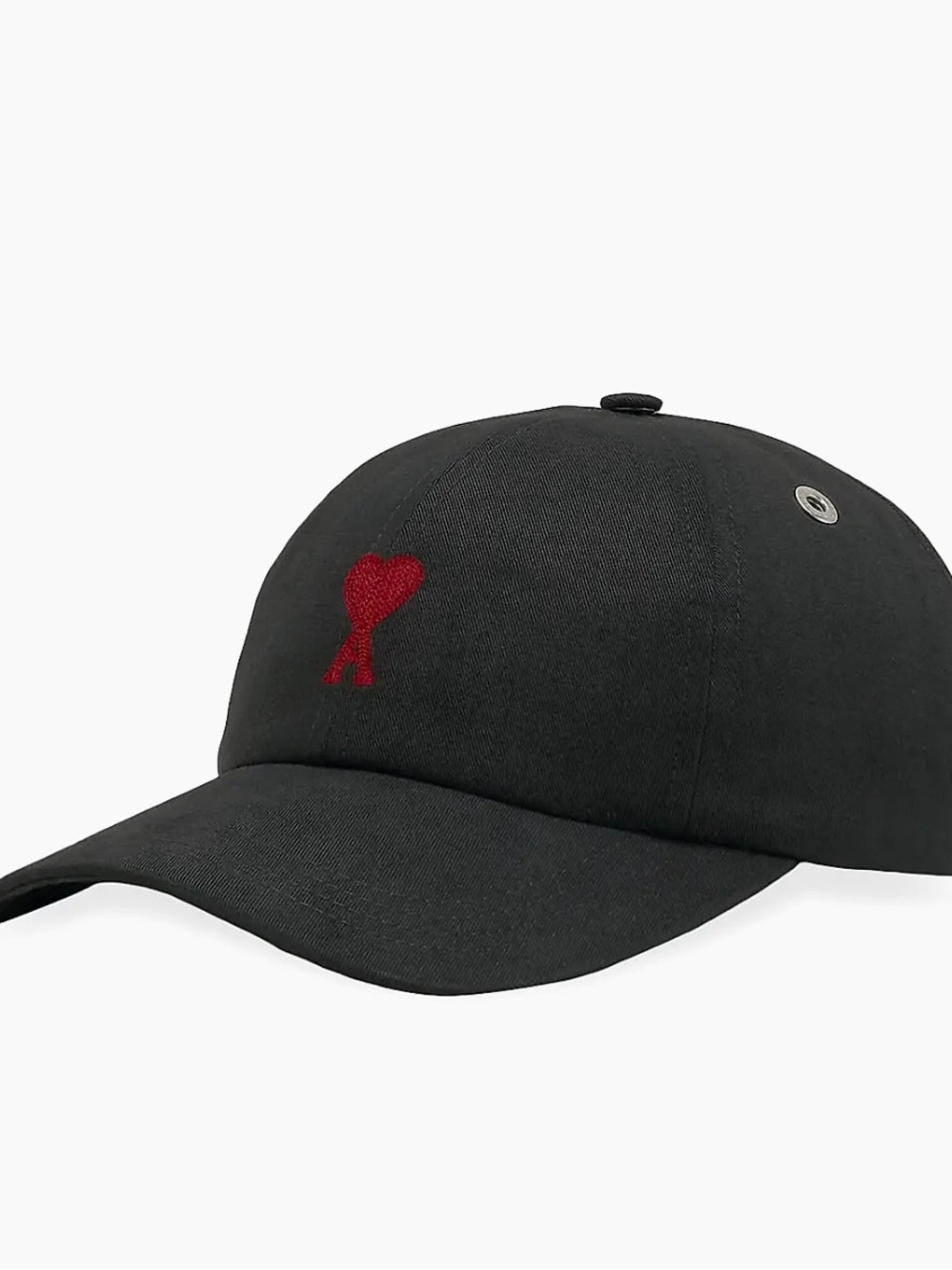 AMI Paris Baseball Cap - Black